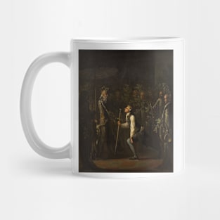 The Potuans are Surprised to See Niels Klim Genuflect in Front of the Wise Prince by Nicolai Abildgaard Mug